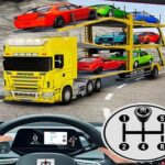 Transport auto Camion Vehicul Transporter Trailer