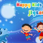 Copii fericiți Jigsaw