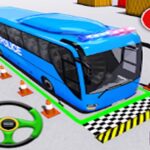 Parcare autobuze de poliție- Simulare